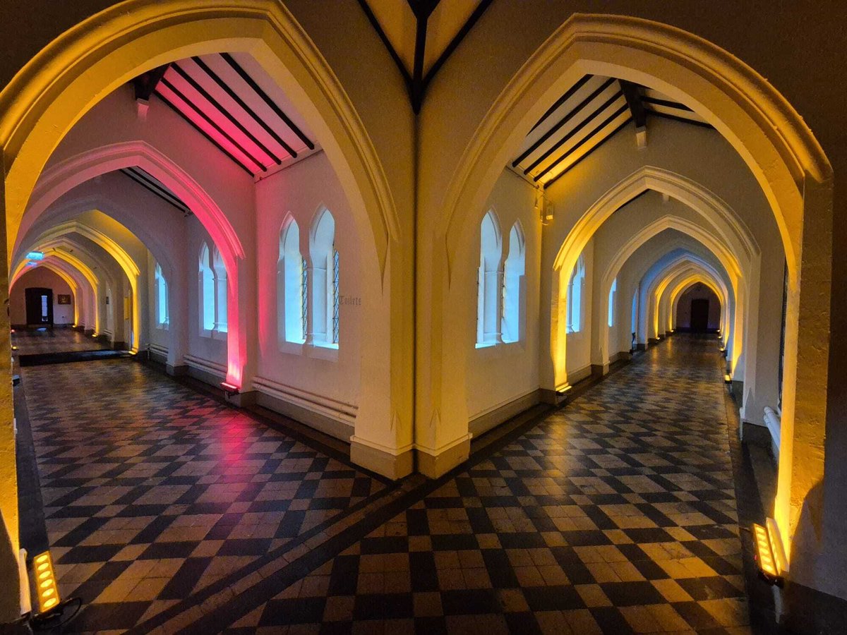 Tucked between the Great Nave &amp; the garden lies one of The Monastery’s quietest treasures - the cloisters.

Built in the 1860s by Franciscan brothers &amp; local hands, they still hold a peace you can feel.

Open 10am-4pm, Sun-Thu. Free entry.

#Victorian #Architecture #Manchester