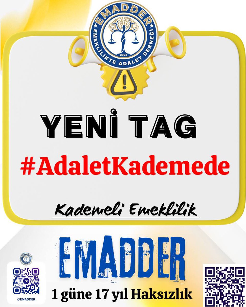 🔥 YENİ TAG DUYURUSU 🔥
📢📢📢📢📢📢📢📢📢
👇👇👇👇👇👇👇👇👇👇👇
#AdaletKademede

<a href="/chpatakanunver/">İsmail Atakan Ünver</a>
<a href="/Emine_Gozgec16/">Av. Emine Yavuz Gözgeç</a>
<a href="/LKayalar/">Lutfullah Kayalar</a>
<a href="/hasandogan/">Hasan Doğan</a>
<a href="/omerkarakas_iyi/">Ömer Karakaş</a>

Artık yeter!
Bu milletin alın teriyle, emeğiyle, umuduyla dalga geçilmesine izin vermeyeceğiz!
Yıllardır süren bu