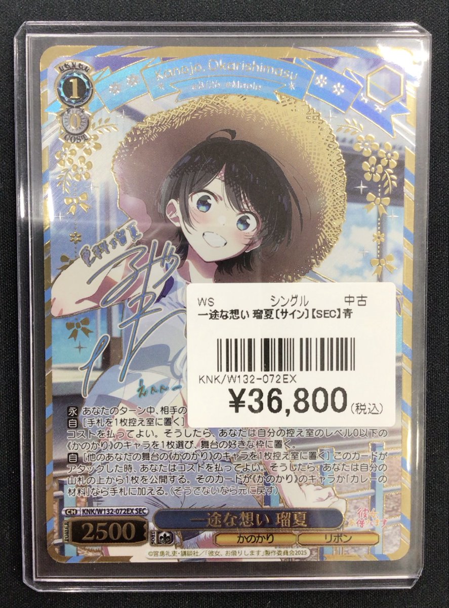 素敵な回り道 瑠夏 SP ヴァイス 彼女、お借りします かのかり ヴァイス