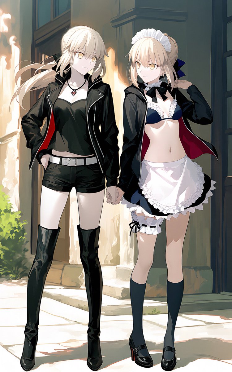 Two alters 

#SaberAlter #MaidAlter