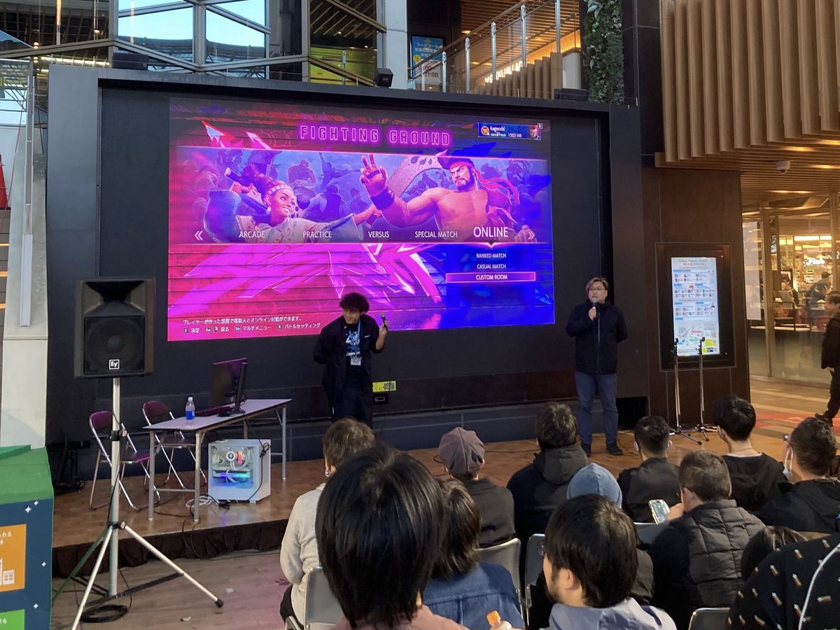CFS_KAWASAKI's tweet photo. Colors,Future!SUMMIT2025✨

C-7カンファレンスを開催中🗣️

【C-7】ストリートファイター６　ミニトーナメント in Colors,Future! Summit

ぜひお立ち寄りください🎮 https://t.co/UzjTo1vRoe