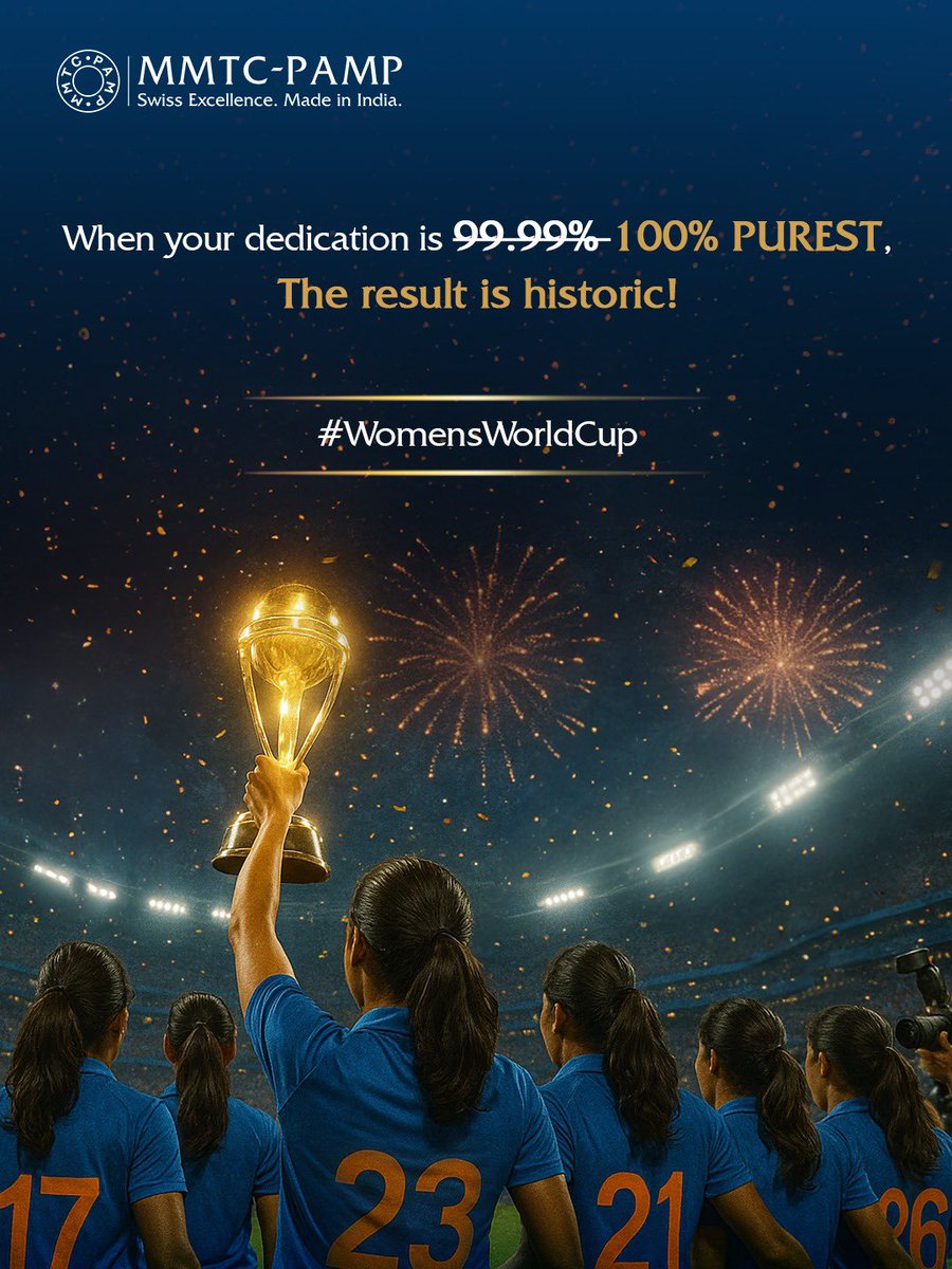MMTCPAMP's tweet image. Unmatched grit, unforgettable victory. We are proud of the women who made this win shine brighter than gold. Congratulations, World Champions✨

#MMTCPAMP #PurestGold #PurestSilver #PurestAndMore #LBMA #WCWC2025 #WomenInBlue #WorldChampions