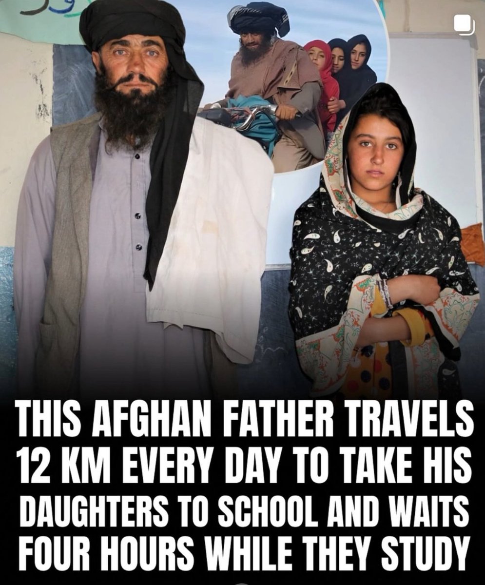 Muss ich einfach teilen... 🫠

Das erste Mal, dass ich etwas Positives von einem afghanischen Mann lese.. 🤷‍♀️

Die Kinderehe-Idioten werden dumm bleiben, diese Mädchen werden tolle Mütter werden, die ihre Kinder auf ein neues Level heben... So geht's voran.🥹❤️