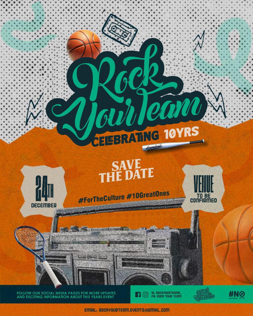 We lost our main sponsor hence the delay in communication, we believe in our concept and love of patrons. Let’s come together and celebrate #10yrsOfRYT #ForTheCulture