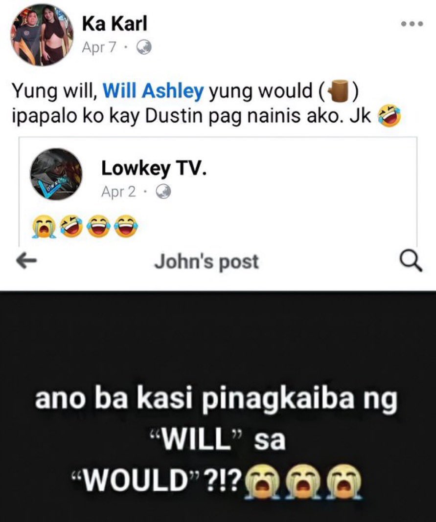 lenriza28's tweet image. Eh bakit hindi mo kinastigo or call-out ang tito Karl mo nung nag-post siya ng ganito against Dustin?

#DoubleStandard #SelectiveJustice