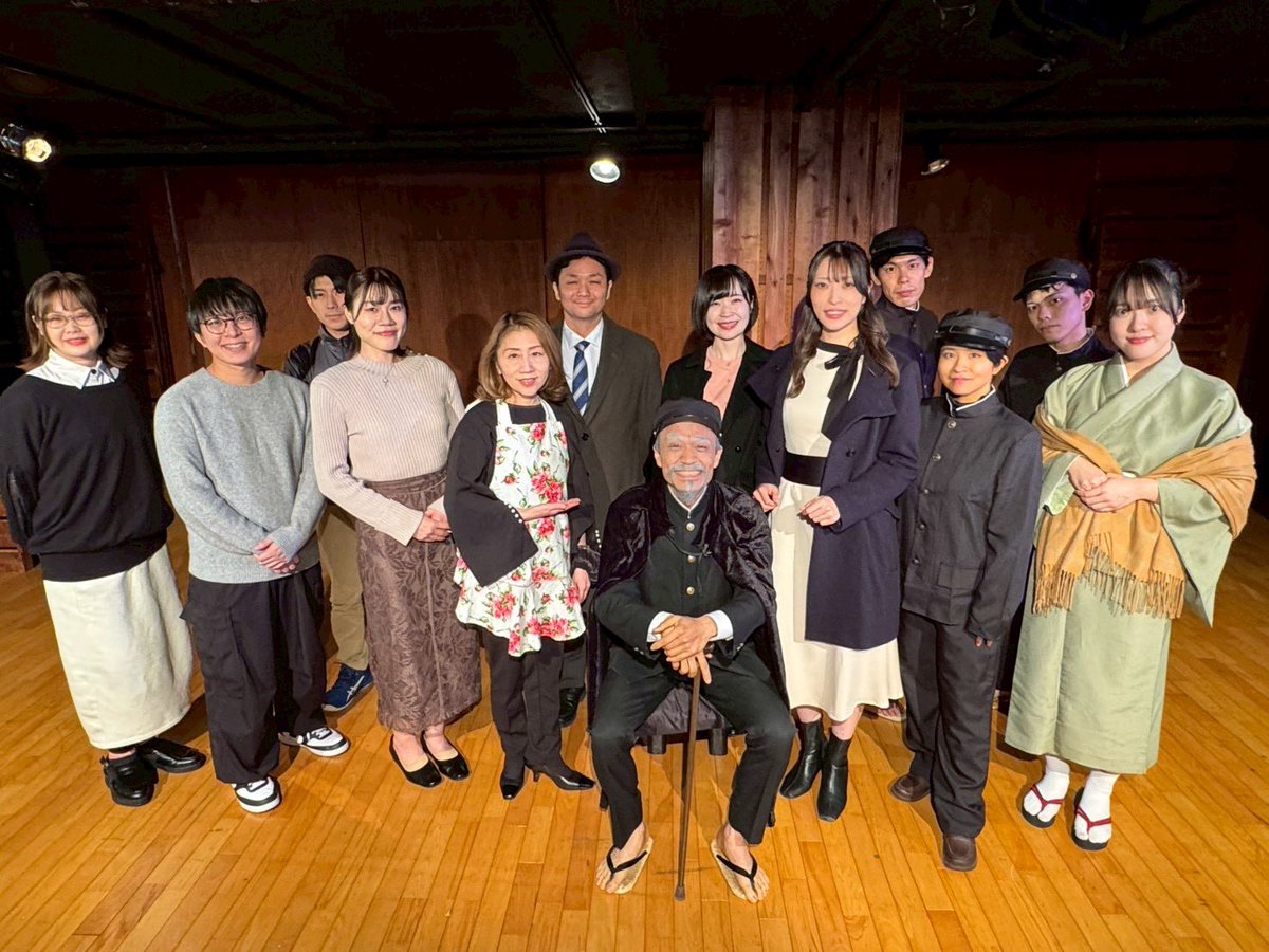 Hideomikase's tweet photo. 舞台「ブリザード・ミュージック」、先日無事千秋楽を迎えることができました。

演じている自分自身も共感できる部分がたくさんあるお話で、とても心に残る舞台になりました！

ご観劇いただいたお客様、共演者の皆様、スタッフの皆様、ありがとうございました！！

#あすみブリザード
#ミサキカク https://t.co/YgKawkHZsD