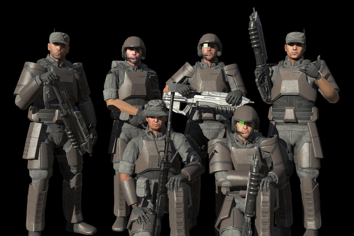 Some loadouts from my first Halo op I hosted in A3