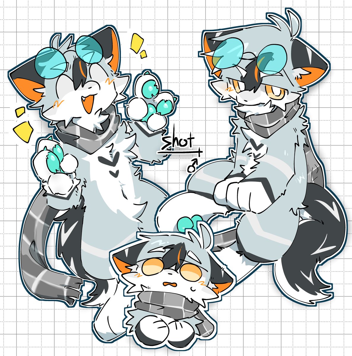 namuhara3326's tweet image. 暇だったので着ぐるみデザインしていました