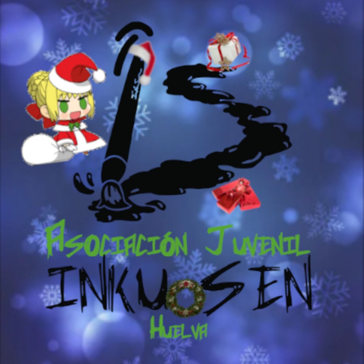 InkuSen's tweet photo. Hemos actualizado la foto al logo de navidad 🎄 🎄 

#NuevaFotoDePerfil https://t.co/lyNooOmnSk
