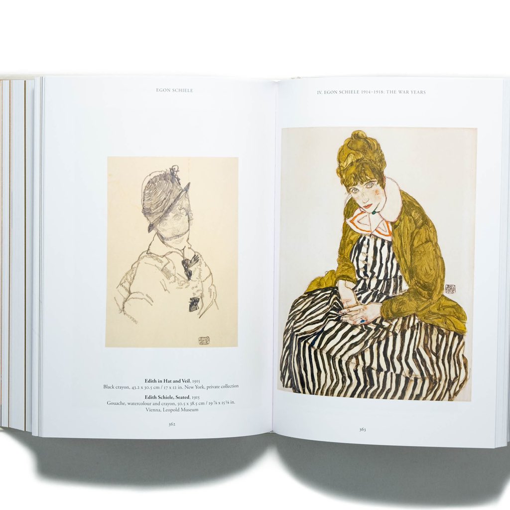 エゴン・シーレ 肉筆 Barney Hollis 水墨画 New York エゴン・シーレ