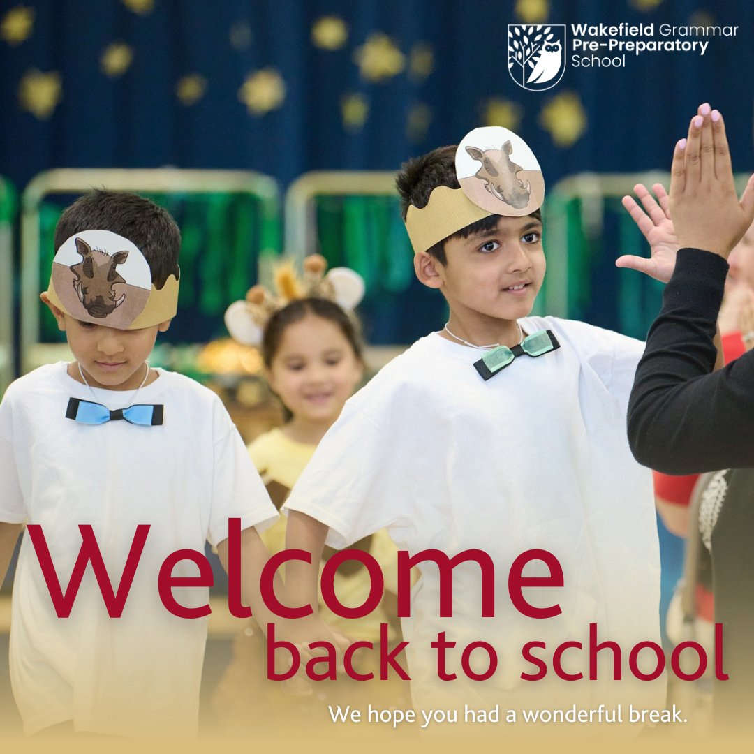 We would like to warmly welcome everyone back into school. We hope you had an enjoyable break  and we can't wait to get the new term off to a brilliant start! 🎒 🌞

#WhereBigFuturesStart #PrePrepandProud #PrepPrepandKind