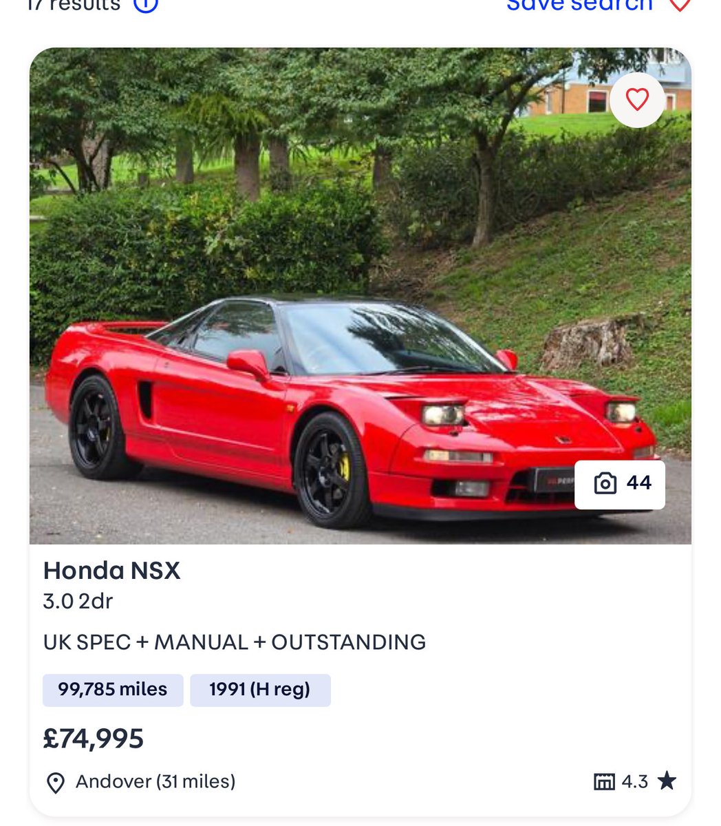 Pretty sure at one point these we’re reasonable. I wouldn’t spend £80k on one but damn these are fine cars and the looks have aged extremely well.