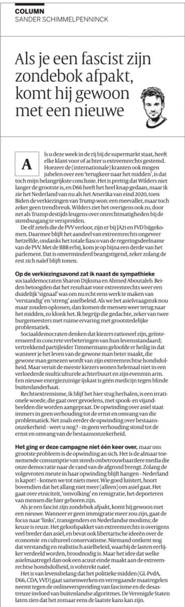 Iris00010's tweet image. Sander Schimmelpennink heeft weer eens helemaal gelijk, maar ik vrees dat de politiek niet naar hem zal luisteren.👇👇