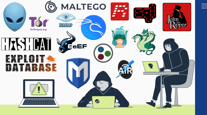 أدوات ستستخدمها في معسكر الأمن السيبراني الأول🛡️⚔️
تعلّم أقوى الأدوات الأمنية في بيئة عملية:
🧩 Metasploit – اختبار الثغرات
🌐 Burp Suite – تحليل الويب
🕵️‍♂️ Wireshark – تحليل البيانات
🔍 Nmap – فحص الشبكات
🧠 OWASP ZAP – حماية المواقع
تخرج وأنت تمتلك حقيبة أدوات الهاكر الأخلاقي