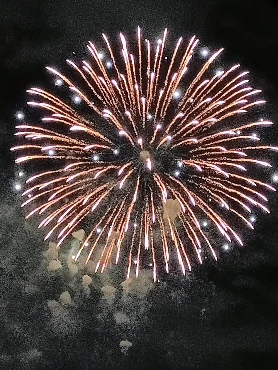 Ｘ(旧Twitter)界の皆様、こんにちは🌇
いい一日になりそうですか？
また明日^^
#花火のある風景