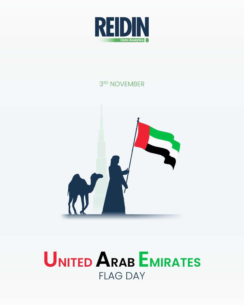 Proudly raising the colors that unite us.
Happy UAE Flag Day🇦🇪