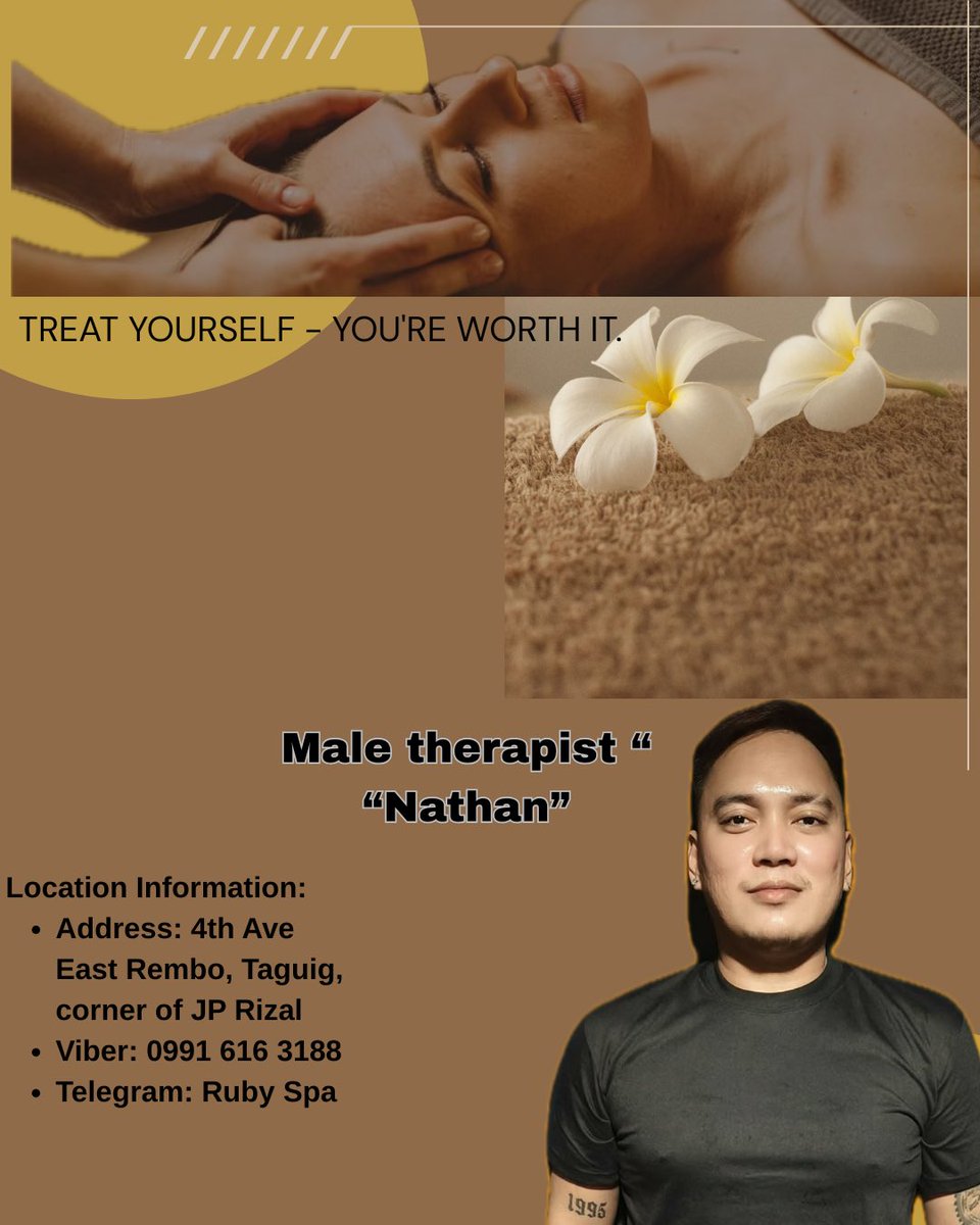 BeyondTouch05's tweet photo. available legit massage therapist..come and visit our spa..located at 4th ave east rembo,taguig corner jp rizal.. https://t.co/EevOLInrdG