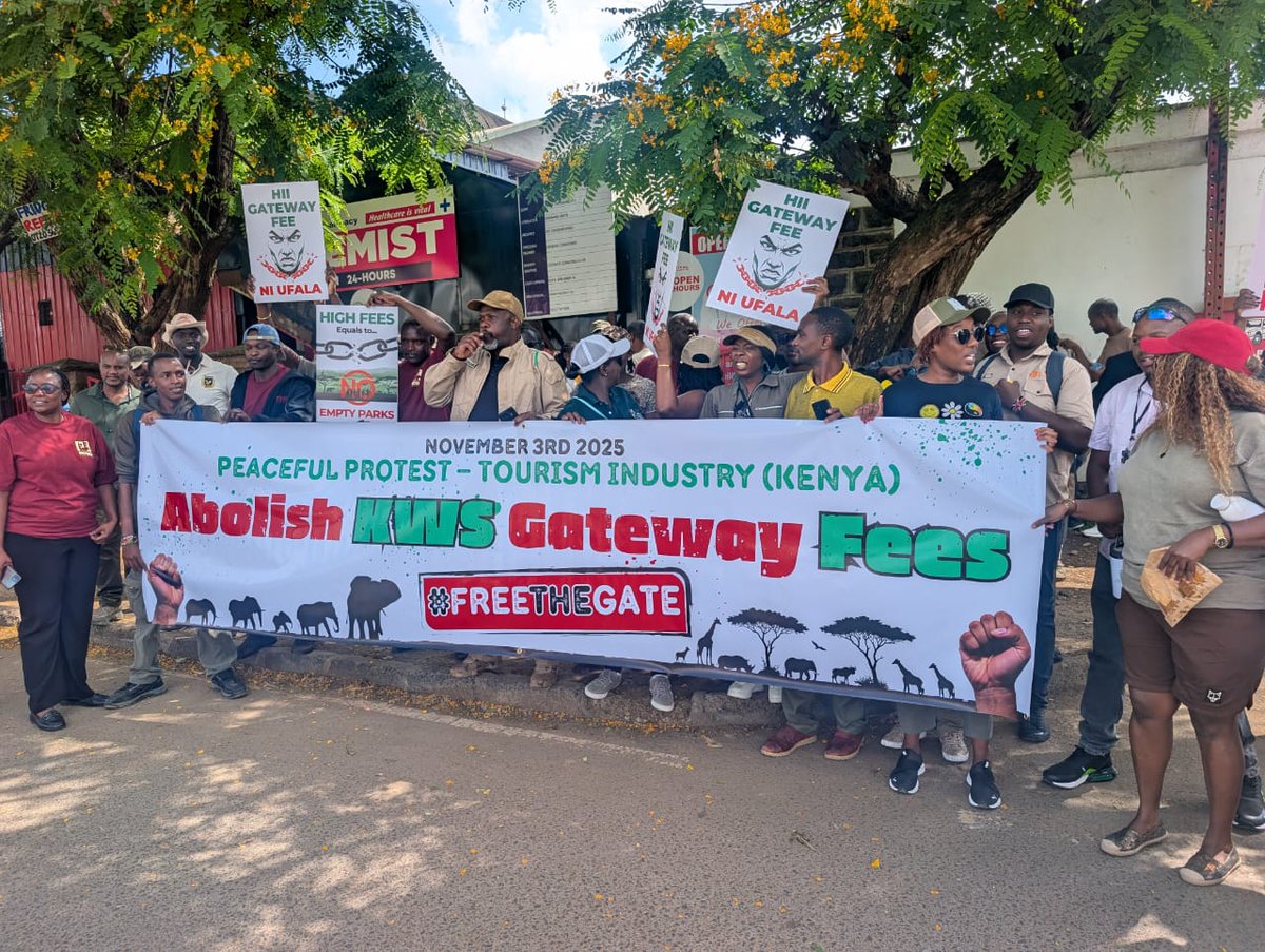 TravelWithEliud's tweet photo. #AbolishKWSgatewayfees
#Feeethegates https://t.co/BrxktWXEUo