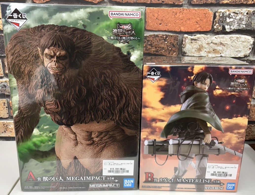 進撃の巨人　Ａ賞獣の巨人 一番くじ 進撃の巨人 A賞 獣の巨人 ジークMEGAIMPACT フィギュア
