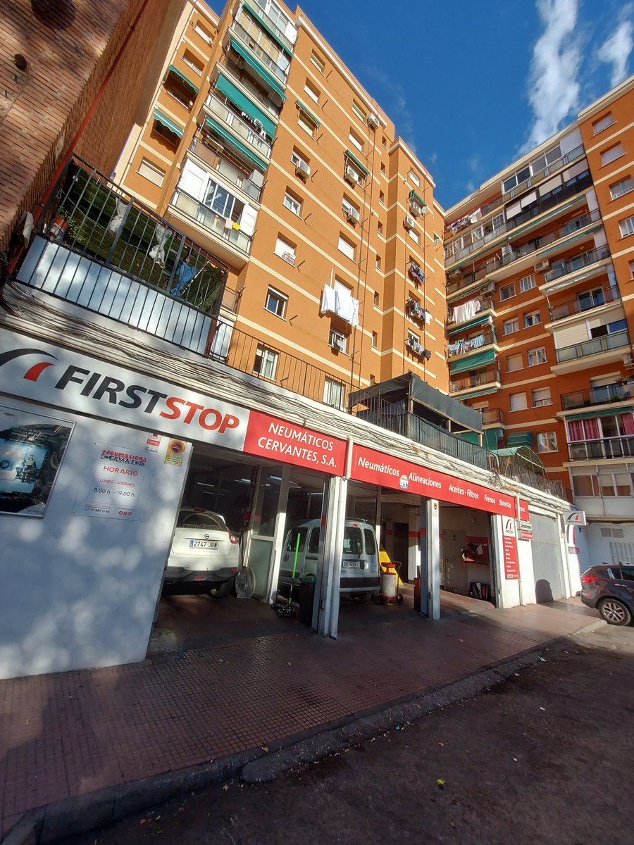 ¡Buenos días! ☀️

Comenzamos la primera semana de noviembre 👨🏻‍🔧🍂

Neumáticos nuevos, cambio de aceite, frenos, revisiones, lavado manual... ¿En qué podemos ayudarte? 🚘

☎️ 91 889 13 84
📱 630 04 59 54
📧 info@neumaticoscervantes.com
📌 C/ Luis de Medina 1.

#NeumáticosCervantes