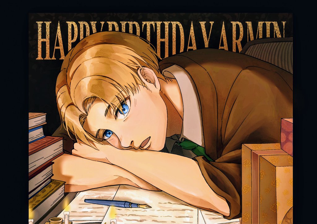 coral_7457's tweet image. HB for our precious boy💕
#アルミン・アルレルト誕生祭2025 
#arminarlert #aot