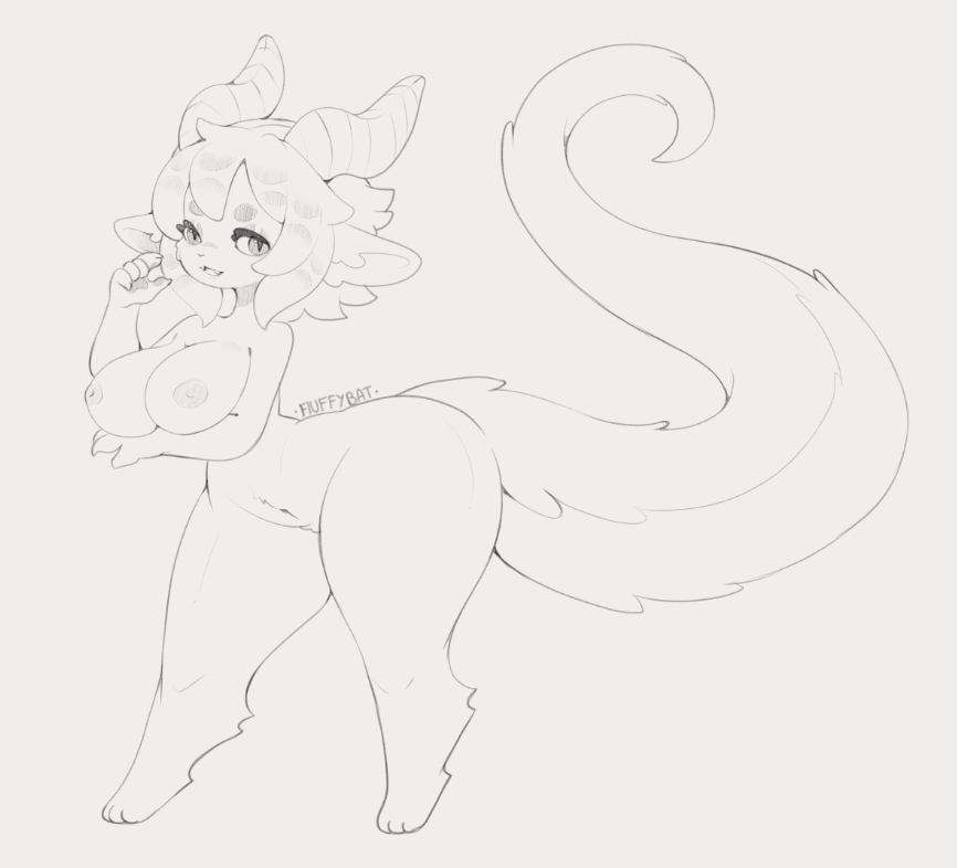 Night sketch ~
#furryart