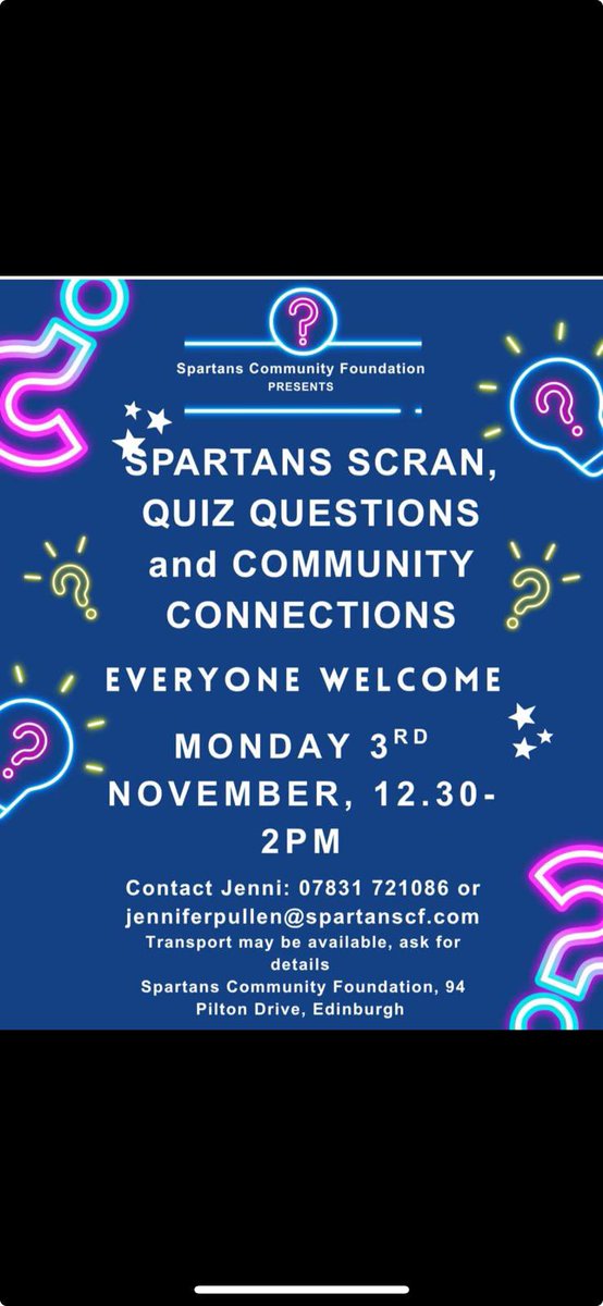 Spartans_CF's tweet photo. It's such a miserable day out there, why not come along and join us for a fun quiz and tasty lunch this afternoon 💙 Everyone welcome 😊

#hereforgood https://t.co/V73Qreevem