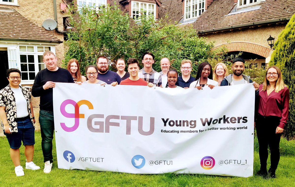GFTU1's tweet photo. ๐ฆ We're proud to shine a spotlight on young workers: the backbone of our future.
โ Whether youโre new in work or a rising activist, your voice matters and not only is your union there to back you, we are too.
๐ฉJoin the #YMDW: https://t.co/CPzkzVzuSg
#YoungWorkersMonth #GFTU https://t.co/eUVS71PxWl