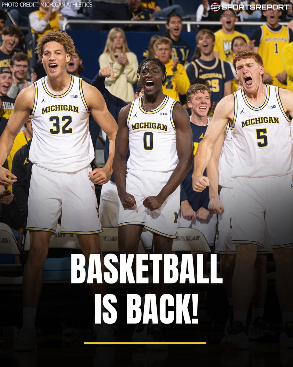IT'S GAME DAY!!! MICHIGAN BASKETBALL IS BACK!!!