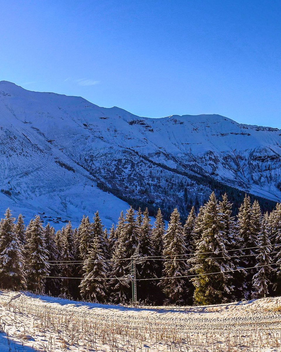 En direct du Mont-Joux : une belle semaine ensoleillée s’annonce à Saint-Gervais ! 🌞🏔