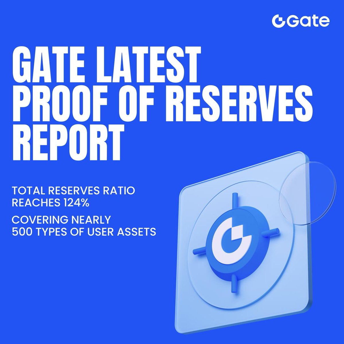 syed_besharat's tweet image. Gate Releases Latest Proof of Reserves Report 🪙

As of October 28, 2025:
🔹 Total Reserves: $11.676B
🔹 Reserve Ratio: 124%
🔹 Covering nearly 500 user assets

$BTC, $ETH, and $USDT reserves continue to rise, while $GT, $DOGE, and $XRP remain above 100%.…