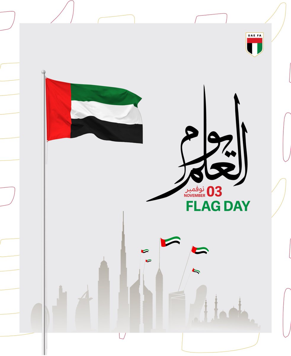 uaefa_ae's tweet photo. ارفعه عالياً ليبقى شامخاً 🇦🇪

#يوم_العلم https://t.co/vYH6M1wmey