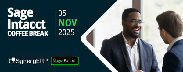 synergerp's tweet photo. ☕ Join us online on 05 November from 11h00 to 11h30 (13h00 to 13h00 Dubai Time🇦🇪) for a fast-paced, 30-minute session that reveals how Sage Intacct streamlines your financial operations, saving time and driving efficiency.

Register Now➡️https://t.co/ftIgRpvKKQ

#SynergERP #Sage https://t.co/c5TVT26EyT