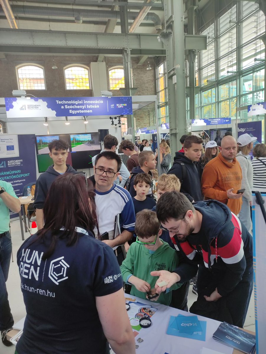🔬 A HUN-REN Energiatudományi Kutatóközpont is részt vett a Millenárison a 2025. október 28-30. között rendezett Science Expo-n. 

buff.ly/ApTBfgA