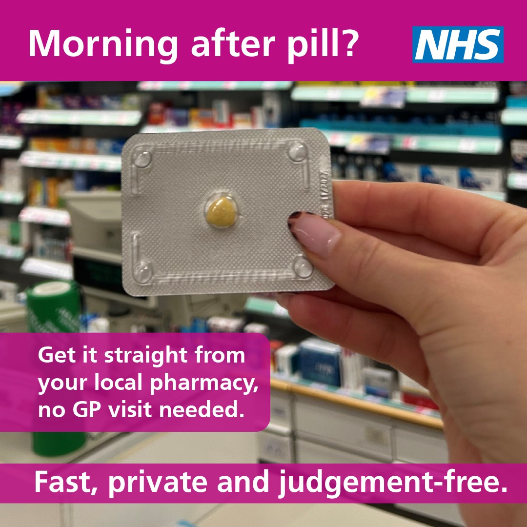 Need the morning after pill? 💊

Its now available at more pharmacies across the Black Country — making it easier to get emergency contraception when you need it most 💗

Speak to your local pharmacist for advice &amp; support or for more information 👉🔗 blackcountry.icb.nhs.uk/your-health/fi…