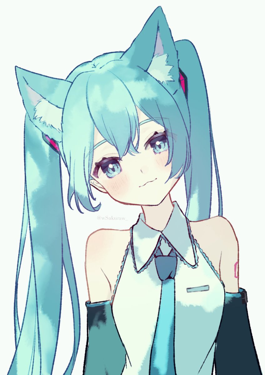 #はてなをつけると可愛くなる けもミク🐾

　　　　　　　◢███◣
　　　　　　　█◤　◥█
　　　　　　　█　　　█
　　　　　　　　　◢█◤
　　　　　　　　　█
　　　　　　　　
　　　　　　　　　█