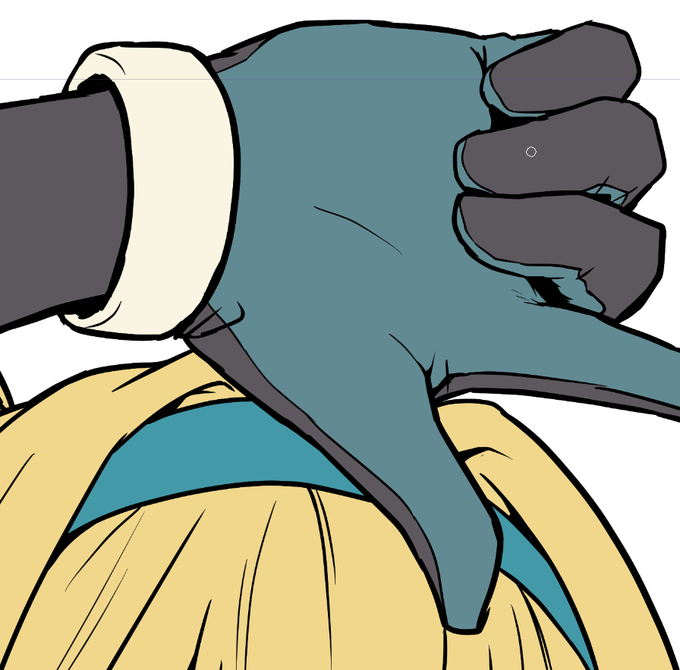 何年描いててもこういうきったねえ線画にしかならないの直らねえ 