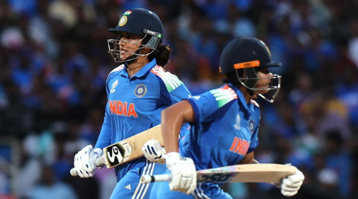 six6scricket's tweet photo. IND vs SA, Women’s World Cup 2025 final: Smriti Mandhana and Shafali Verma record 100-run opening partnership

https://t.co/toULroC87Z

#Six6s #Six6s6 #Six777 #cricket #cricketlive #INDvsSA #WomensWorldCup #SmritiMandhana #ShafaliVerma #HarmanpreetKaur https://t.co/A0wCQKzELc