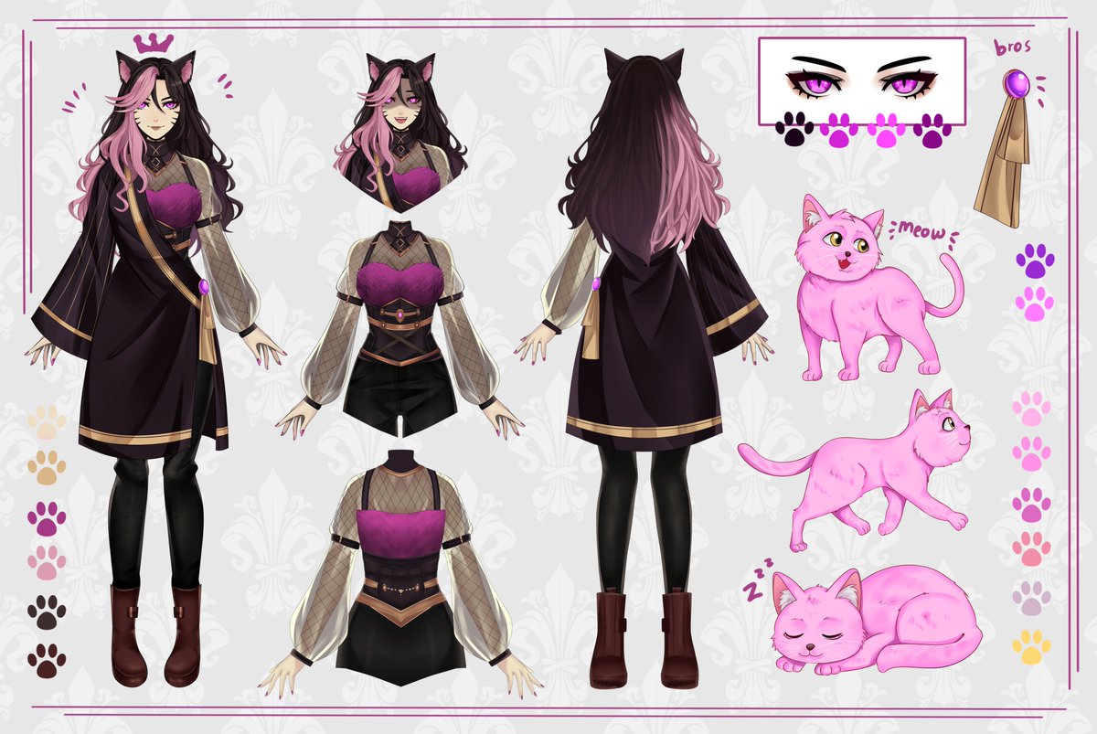 ♡˗ˏˋ  Character Sheet  ˎˊ˗♡
⚬─────ฅ^•ﻌ•^ฅ─────⚬

Nickname : Pryll (baca: "pril" || read: /prɪl/)
Oshi Mark : 🐈🌸

ฅ  Hashtags  ฅ
General : #Pryll
Fan Name: #MengGeng
LIVE : #Pryllive
Fanart : #Pryllustration
Clip &amp; Meme : #Pryllol

#VtuberID #VTuberUprising