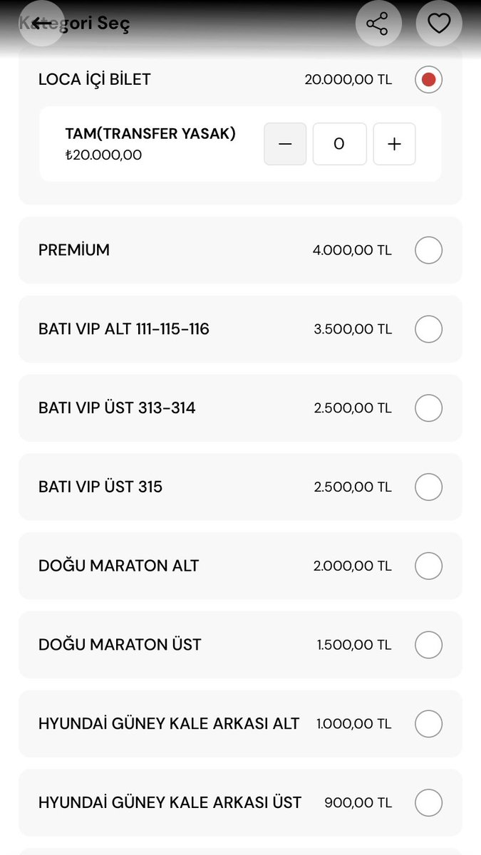 Kocaelispor-Galatasaray maçı bilet fiyatları !