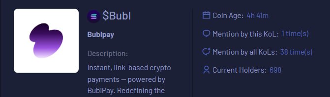 Nyla_001's tweet image. 🟢 $BUBL

$BUBL is gaining attention on Solana with a $1.15M market cap and rising community engagement. Early momentum suggests growing interest and potential for continued upside if traction holds. 🚀

#BUBL #BublPay #Solana #CryptoMarket #DeFi
@OctoToolsLive @AmyAdamsDeFi