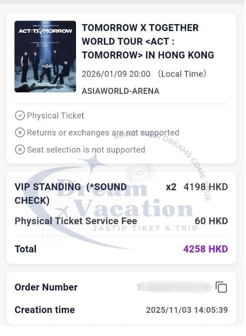 Proof TXT in hong kong, thankyou 🥰

#proof #TXT #moa #TXT_TOUR_ACTTOMORROW #txt_in_hongkong #TOMORROW_X_TOGETHER