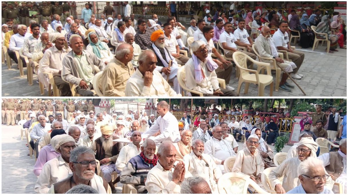 aligarhpolice's tweet image. #Aligarh । #AligarhPolice
#SSP_Aligarh द्वारा 70 वर्ष से अधिक उम्र के 130 हिस्ट्रीशीटरों की निगरानी की गई बंद ।

अलीगढ़ पुलिस की पहल, समाज की मुख्यधारा में लौटने का दिया मौका !
#UPPolice