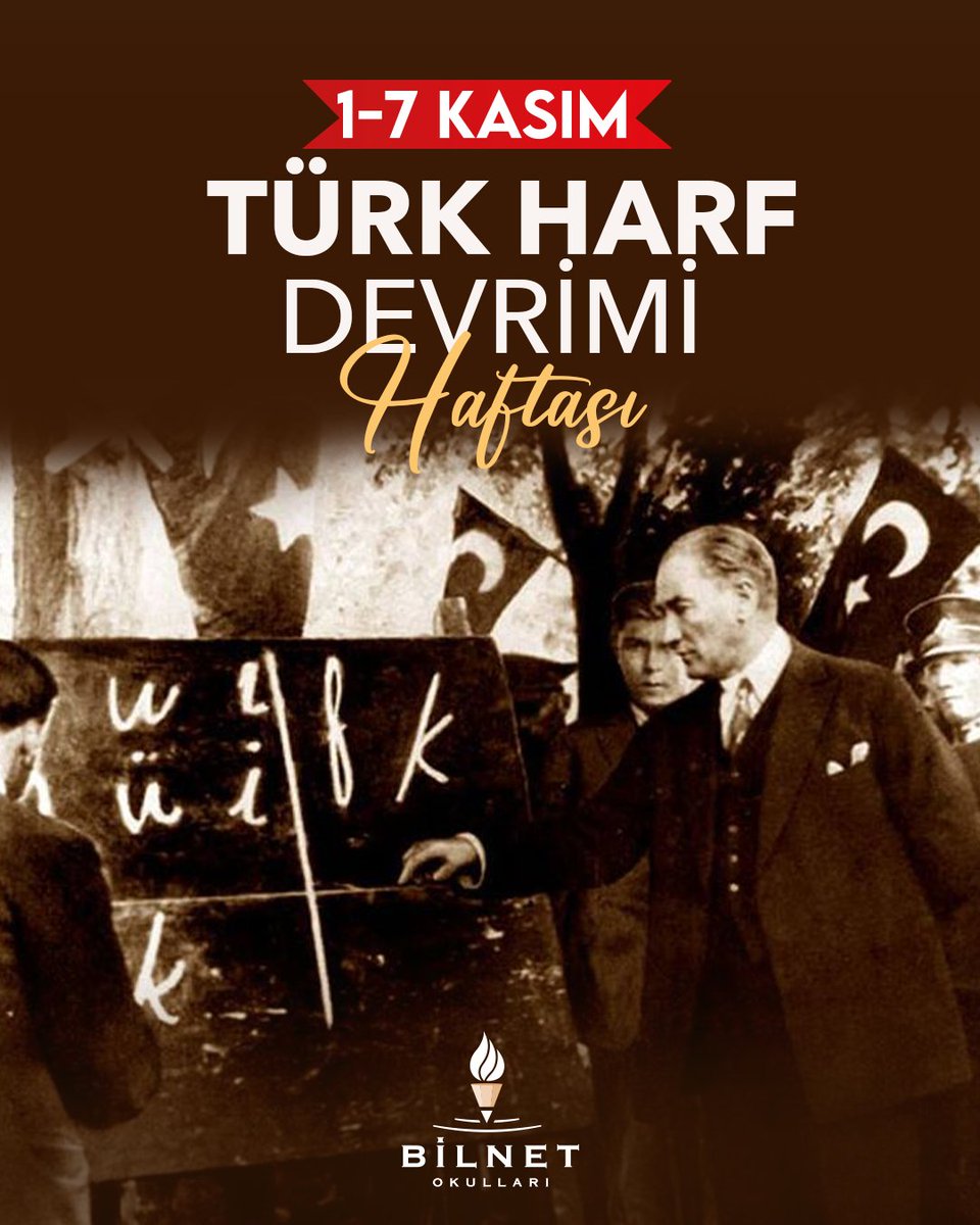 Türk Harf Devrimi Kutlu Olsun!

#BilnetOkulları #BilnetSchools #TürkHarfDevrimi