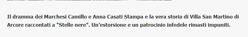A proposito di Previti: questa è una storiaccia di cui si è sempre parlato troppo poco, eppure, come poche altre spiega benissimo l'ascesa di berlusconi e del berlusconismo come stile che ha inquinato l'intero sistema politico italiano.

avvocatisenzafrontiere.it/?p=5406