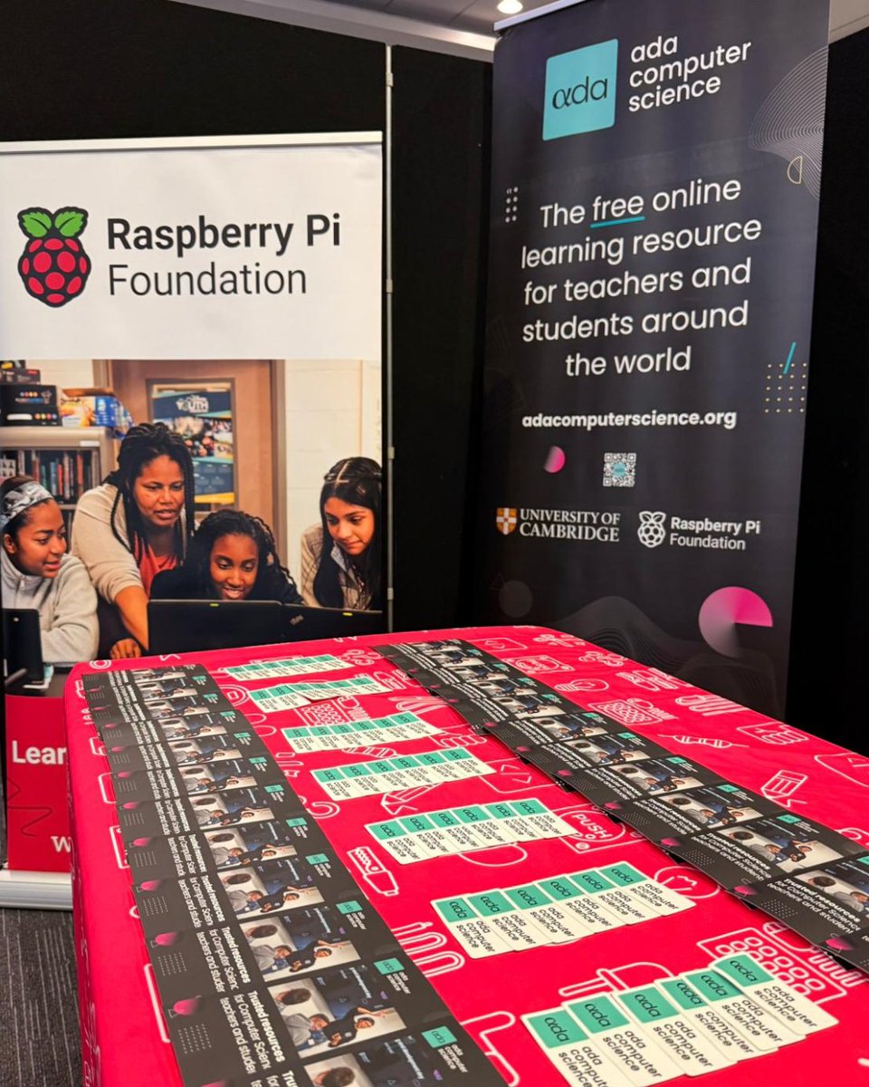 RaspberryPi_org's tweet image. Teacher in the midlands, we’re attending ICT for Education in Solihull this week 📅

Chat to us at our exhibition table! We’d love to talk to you about our free computer science resources, and see how we can support you and your students.

Come find us and say “Hi” 👋