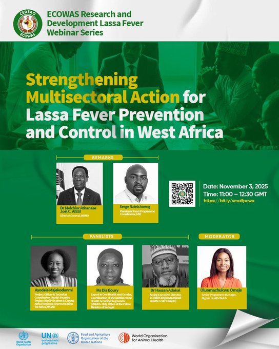 ECOWAS Lassa Fever International Conference tweet media