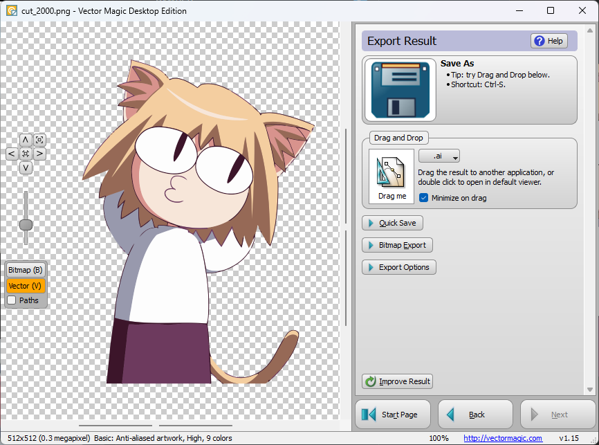 vectormagic v1.15 authentication bypass because the web version is trash and I don't have $300