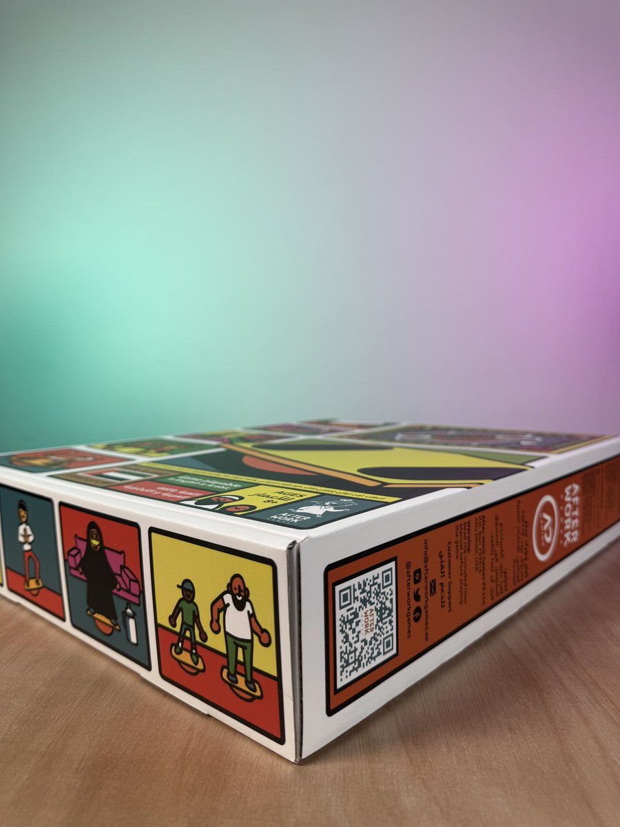 TrueGaming's tweet photo. 🎁 وصلتنا هدية جميلة من أصدقائنا في After Work Games 🇦🇪

اللعبة اسمها “حفلة توازن” ⚖️
من تطوير فريق إماراتي مبدع، يضم أحد أوائل أعضاء تروجيمنج 💪

اشتغلوا على اللعبة أكثر من 4 سنوات حتى وصلت لهالشكل المميز والممتع!
تدعم لاعب واحد أو لاعبين، كل لاعب على لوح خاص فيه، والتحدي الحقيقي هو تحافظ على توازنك 😄

كل التوفيق لأصدقائنا في @AfterWorkGames ، فخورين فيكم دائمًا 👏