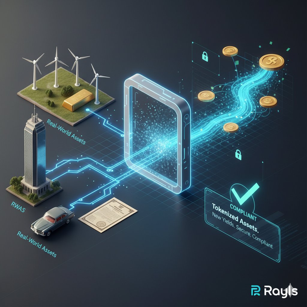 AffandhyM's tweet image. It&apos;s time for an upgrade! 😎Transform Real-World Assets (RWAs) into compliant onchain liquidity! @RaylsLabs supports asset tokenization, as does Núclea, Brazil&apos;s largest FMI. Access new yields and liquidity on the blockchain.

#TokenizedAssets #RWA #Rayls #Fintech
